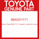 Genuine Toyota 89533-71171 Computer, 4 wheel drive control