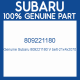 Genuine Subaru 809221180 V belt-21x4x2070