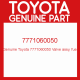 Genuine Toyota 7771060050 Valve assy, fue