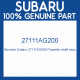 Genuine Subaru 27111AG200 Propeller shaft assy