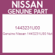 Genuine Nissan 1443231U00 Nut