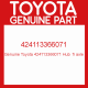 Genuine Toyota 424113366071 Hub  fr axle