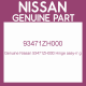 Genuine Nissan 93471ZH000 Hinge assy-rr g