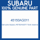 Genuine Subaru 45150AG011 Tank reserve