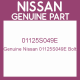 Genuine Nissan 01125S049E Bolt