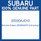 Genuine Subaru 20330AJ010 Coil spring f