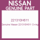 Genuine Nissan 221310H611 O-ring