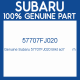 Genuine Subaru 57707FJ020 Brkt sd f        rh