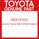 Genuine Toyota 0920141020 Replacer