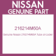 Genuine Nissan 216214M60A Tube oil cooler