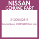 Genuine Nissan 21306AQ811 Hose water