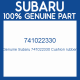 Genuine Subaru 741022330 Cushion rubber