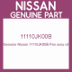 Genuine Nissan 11110JK00B Pan assy oil