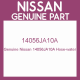 Genuine Nissan 14056JA10A Hose-water