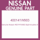 Genuine Nissan 400141W903 Spdl-knuckle,rh