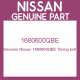 Genuine Nissan 1680600QBE Timing belt