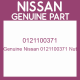 Genuine Nissan 0121100371 Nut