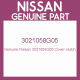 Genuine Nissan 3021058G05 Cover-clutch