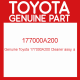 Genuine Toyota 177000A200 Cleaner assy, a