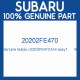 Genuine Subaru 20202FE470 Arm assy f       lh