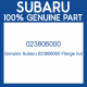 Genuine Subaru 023806000 Flange nut