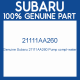 Genuine Subaru 21111AA260 Pump compl-water