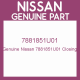 Genuine Nissan 7881851U01 Closing