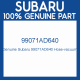 Genuine Subaru 99071AD640 Hose-vacuum