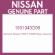 Genuine Nissan 15010-43G06 Assy oil pump