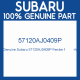 Genuine Subaru 57120AJ0409P Fender f         rh