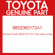 Genuine Toyota 88520-60172-A1 Box assy cooling