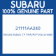 Genuine Subaru 21111AA240 Pump cp-water