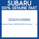 Genuine Subaru 20202XA00B9E Arm assy f       rh