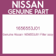 Genuine Nissan 1656553J01 Filter assy