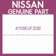 Genuine Nissan 41090-JF20B Nissan gt-r spring-return front brake shoe