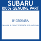 Genuine Subaru 01030645A Bolt-belt cover