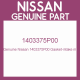 Genuine Nissan 1403375P00 Gasket-intake m