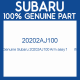 Genuine Subaru 20202AJ100 Arm assy f       rh