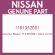 Genuine Nissan 11810A3501 Valve control