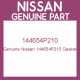 Genuine Nissan 144654P210 Gasket