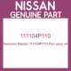 Genuine Nissan 111104P110 Pan assy oil