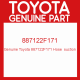 Genuine Toyota 887122F171 Hose  suction