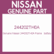 Genuine Nissan 244202TH0A Frame   battary