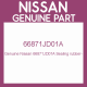 Genuine Nissan 66871JD01A Sealing rubber-