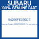 Genuine Subaru 94266FE030OE Pnl pwr wdo sw