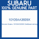 Genuine Subaru 10105AA3609X Gskt&seal set-eng