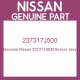 Genuine Nissan 237317J500 Sensor assy