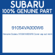 Genuine Subaru 91054VA000W6 Cover cap out mirrh