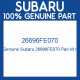 Genuine Subaru 26696FE070 Pad kit r