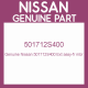 Genuine Nissan 501712S400 Ext assy-fr mbr